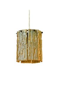 ABELONE Fönsterlampa 14cm Svart/Amber