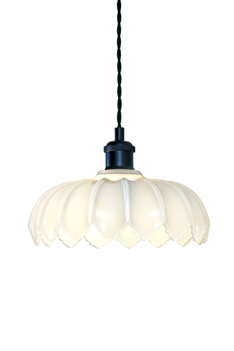 SOFIA Fönsterlampa 25cm Svart/Opalvit