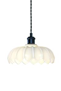 SOFIA Fönsterlampa 25cm Svart/Opalvit