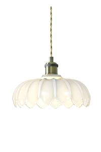 SOFIA Fönsterlampa 25cm Antik/Opalvit