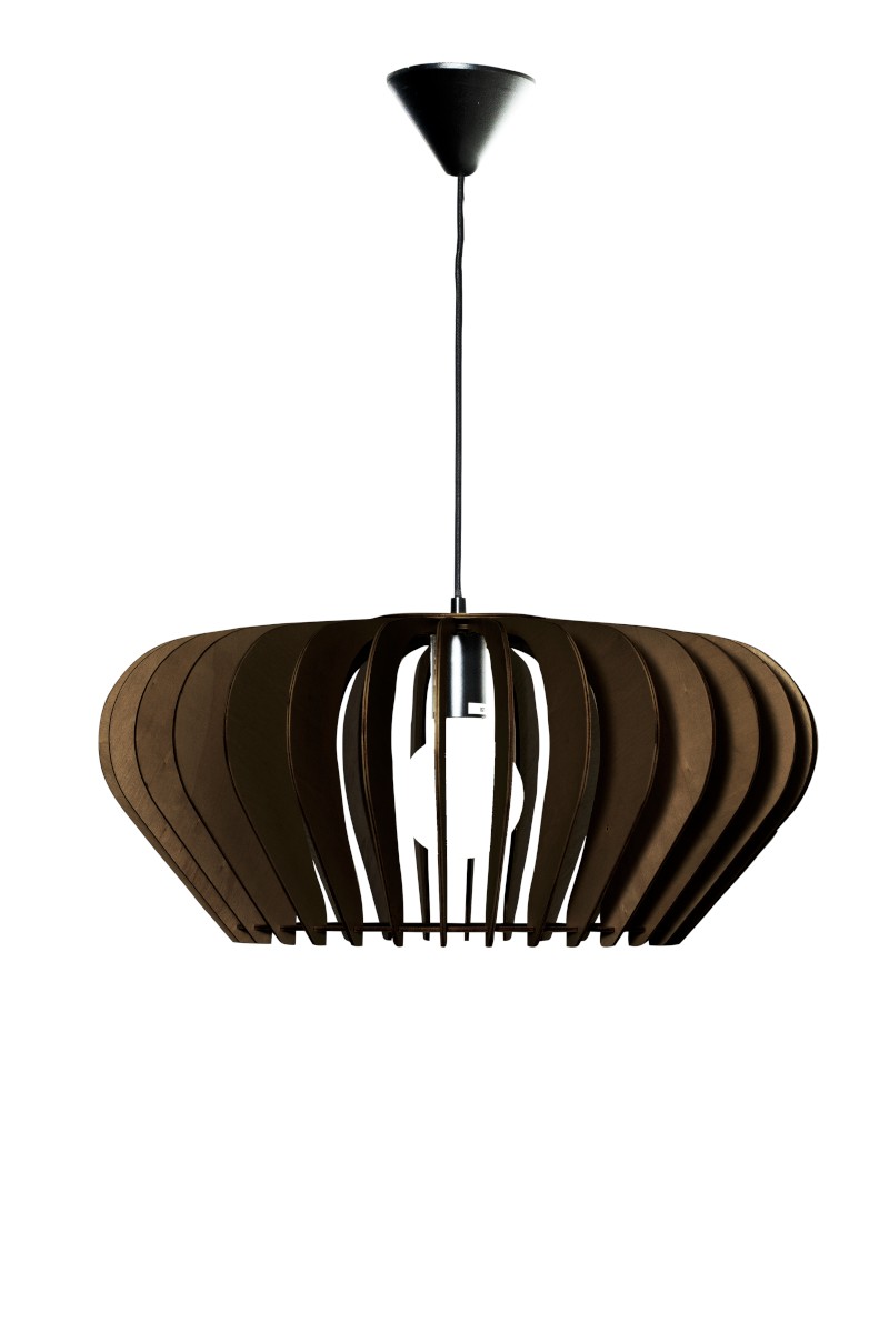 CALYPS Taklampa Ø55cm Brun