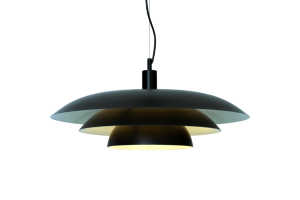 EPSILON Taklampa 56cm Svart