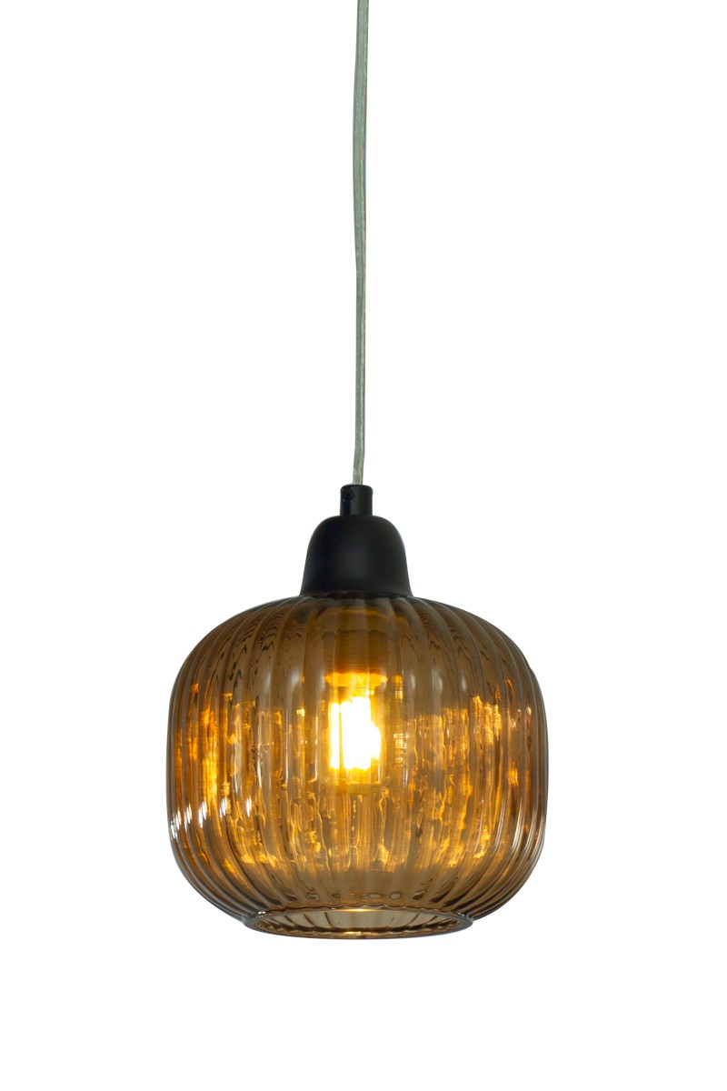 ELIN Fönsterlampa 18cm Svart/Brun