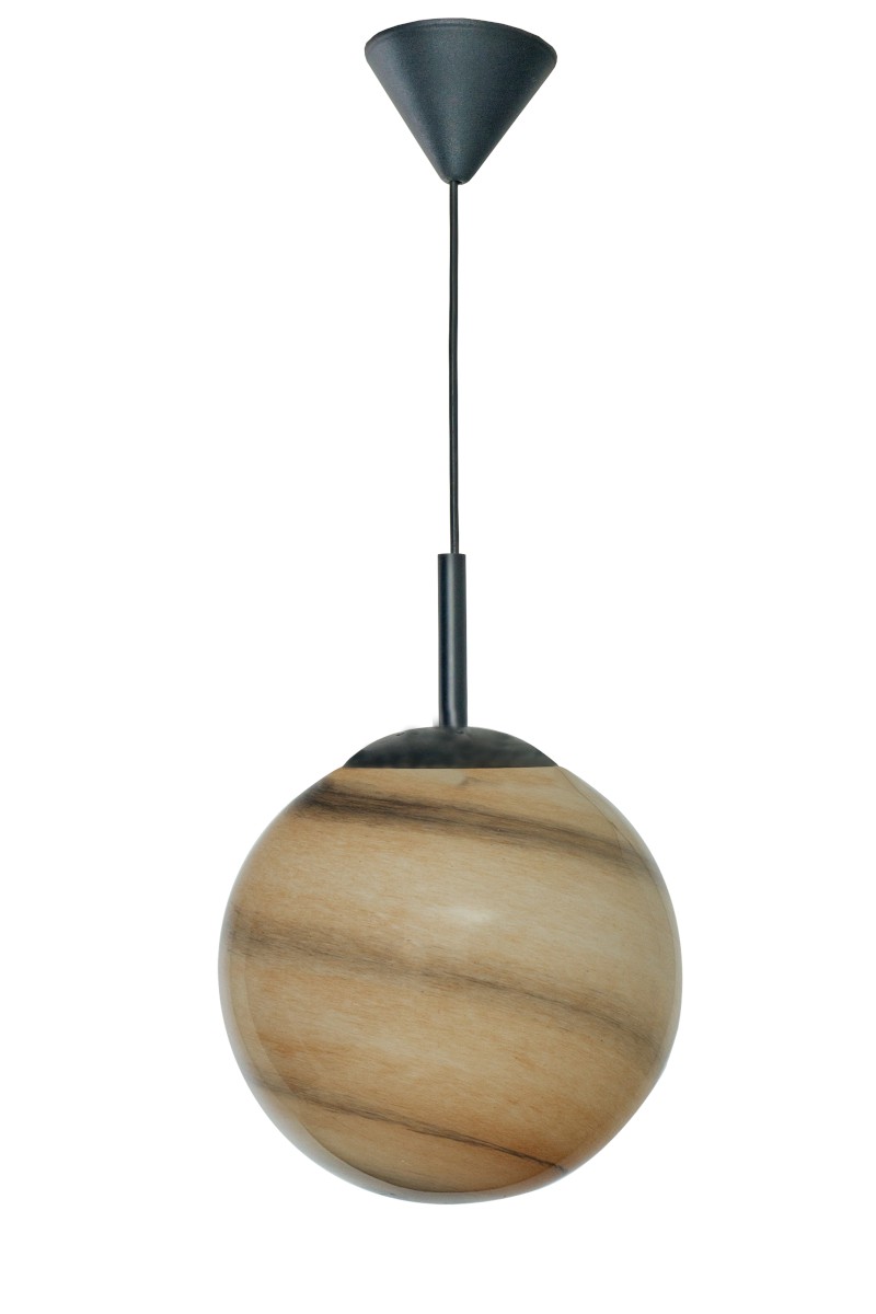 GALAXY Taklampa 30cm Brun