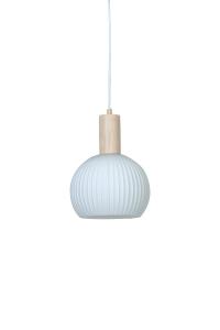 LAPPONIA Fönsterlampa 15cm Trä/Vit