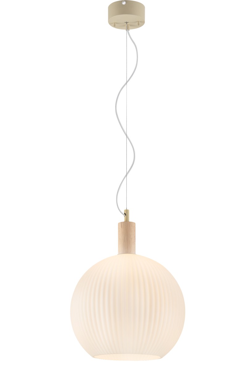 LAPPONIA Takpendel 35cm Vit/Trä