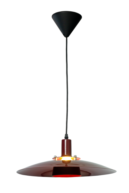ZORA Taklampa 38cm Burgundy