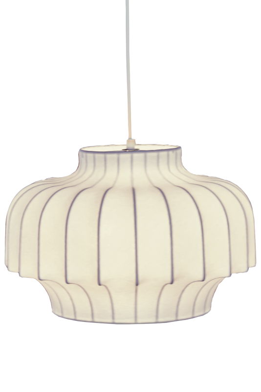KIMBERLY Taklampa 55cm Vit