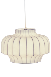 KIMBERLY Taklampa 55cm Vit
