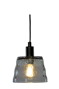 CRUDO Fönsterlampa 12,5cm Rökfärgad