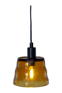 CRUDO Fönsterlampa 12,5cm Amber