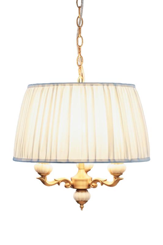 TOULOUSE Taklampa 45cm Guld/Naturvit