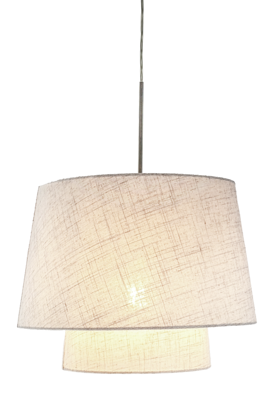 DOBLE Taklampa 48cm Beige