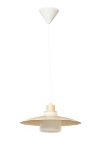 BRIELLA Taklampa 35cm Beige/Vit