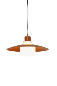 BRIELLA Taklampa 35cm Terracotta/Vit