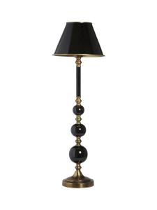 ABBEY Bordslampa m.Metallskärm 68cm Svart/Antikmässing