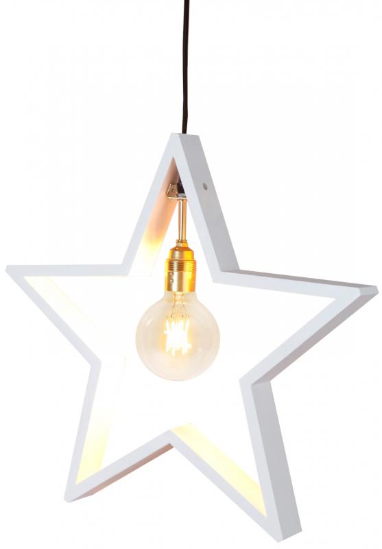 Lysekil Stjärna 50cm Vit