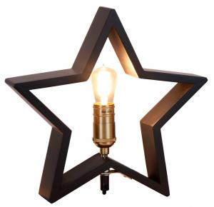 Lysekil Bordsstjärna 30 cm Svart