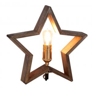 Lysekil Bordsstjärna 30cm Brun