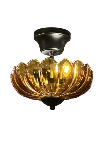 SOFIA Plafond 26cm Svart/Brun