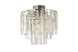 STRATI Plafond 36cm Krom/Klar