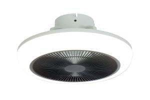 AIR Takfläkt/Lampa 25W LED 45,5cm Vit/Svart