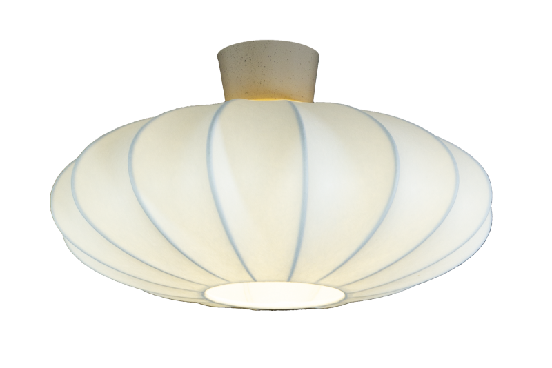 MADISON Plafond 45cm Vit/Varmgrå