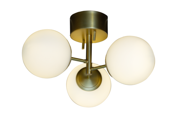 SUZAN Plafond 45cm Antik/Vit