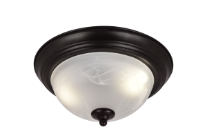 ELVIRA Plafond 33cm Svart/Alabaster