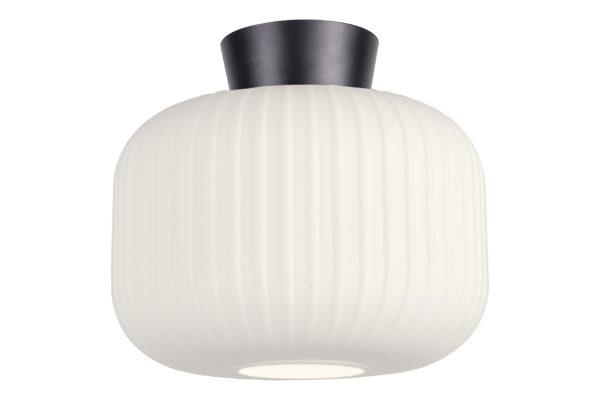 VANJA Plafond 28cm Vit/Svart