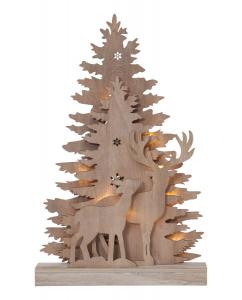 FAUNA Gran Bordsdekoration 44cm Natur