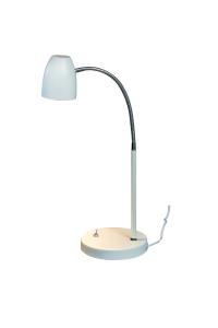 SANDNES Bordslampa 44cm Vit/Krom
