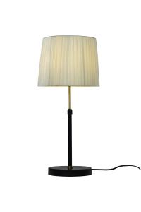 EZAI Bordslampa Hög 47-60cm Svart/Vit