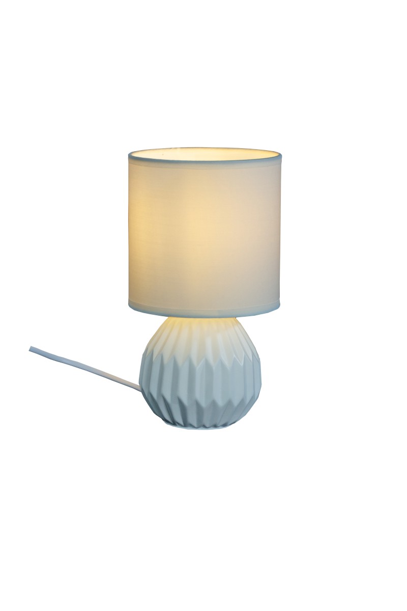 CHARLOTTE Bordslampa 23cm Vit