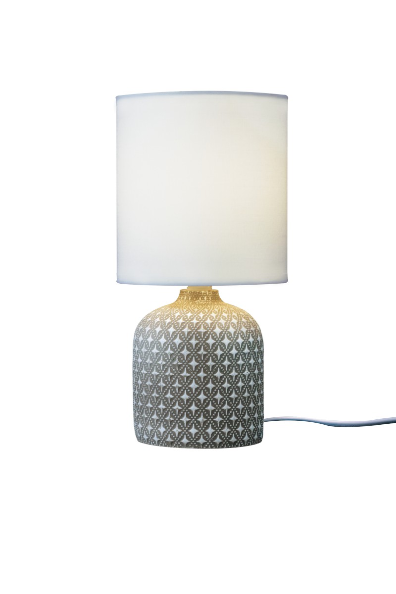 FIDELI Bordslampa 26,5cm Brun