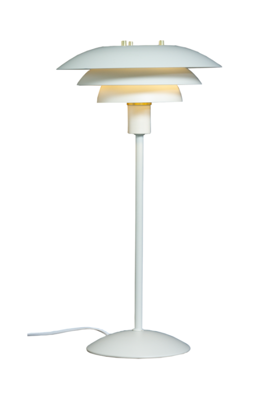 EPSILON Bordslampa 50cm Vit