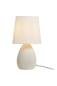 CASSIE Bordslampa 33cm Vit