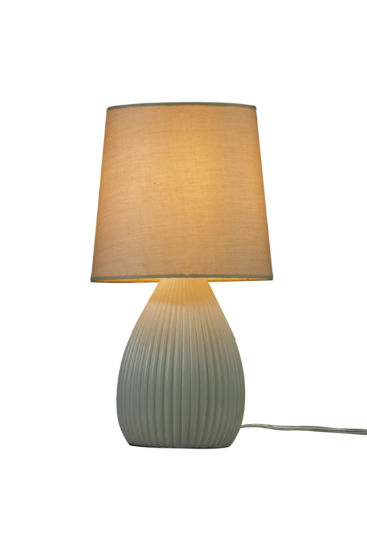 CASSIE Bordslampa 33cm Grå