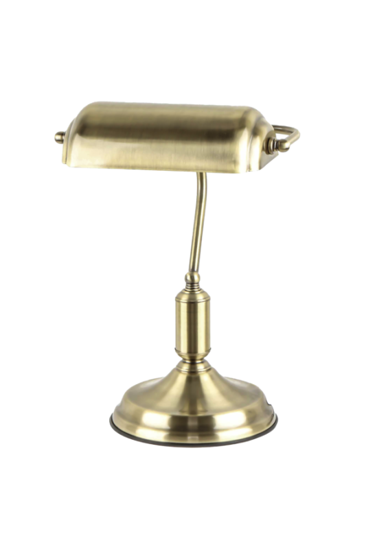 BARON Bordslampa 37,5cm Antikmässing