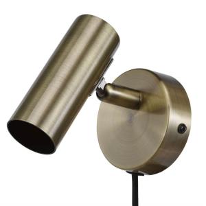 ELLIOT Väggspot MiniGU10 10cm Antik