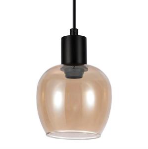 CONNY Fönsterlampa 12cm Svart/Amber