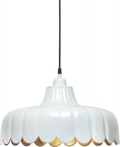 WELLS Taklampa 45cm Vit/Guld