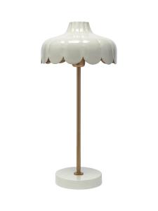 WELLS Bordslampa 50cm Beige