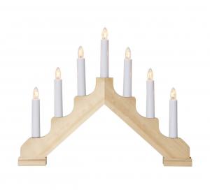 ADA Träljusstake 37,5cm Natur