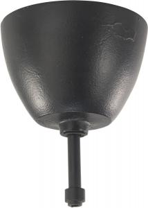 TAKKOPP 12cm Råsvart