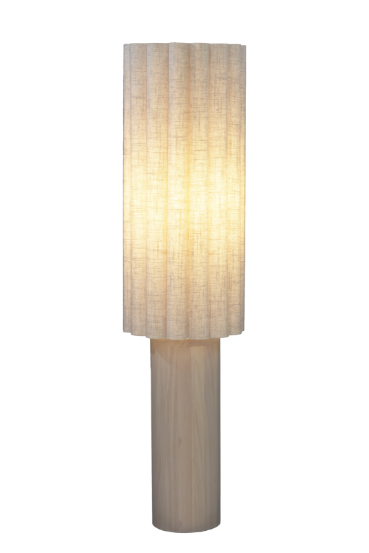 SKANDI Golvlampa 110cm Beige/Natur