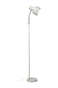HUGO Golvlampa 138cm Vit/Trä