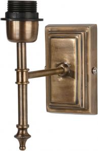 CLASSIC Vägglampa 20cm Antikmässing