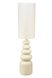 APILAR Golvlampa 133cm Naturvit