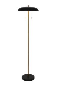 GENT Golvlampa 158cm Svart/Antik